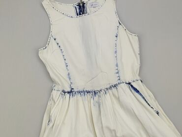 biala sukienka boho: Sukienka Reserved, L (EU 40), Bawełna, stan - Dobry