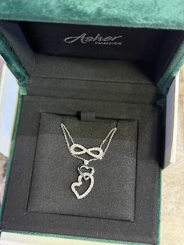 корень ясенец: Кулон, Проба 750, Женские, Новый, Сердца — 4