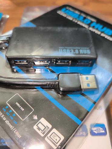 Другие комплектующие: USB-хаб USB 3.0 + 3xUSB 3.0 Black с разъемом дополнительного питания — at lalafo.kg — 11 Другие комплектующие: USB-хаб USB 3.0 + 3xUSB 3.0 Black с разъемом дополнительного питания — — 11