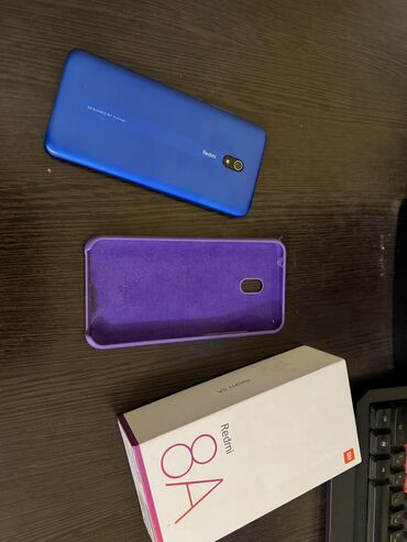 смартфоны xiaomi mi5: Xiaomi, Redmi 8A, Б/у, 64 ГБ, цвет - Синий, 2 SIM