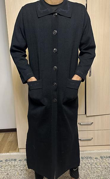 Пальто: Распродажа 3 Длинное тёплое пальто из фактурного мехового полотна. - — 8