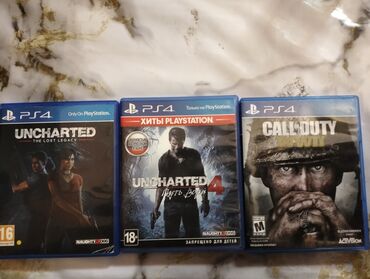 Uncharted 4: A Thief's End, Qarışıq janr, İşlənmiş Disk, PS4 (Sony Playstation 4), Ünvandan götürmə