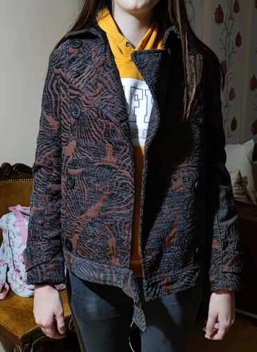 Kaputi: Desigual, S (EU 36), Leopard, krokodil, zebra, Sa postavom — 2