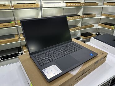ноутбук новые: Ноутбук, Dell, 16 ГБ ОЭТ, Intel Core i5, 15.6 ", Жаңы, Татаал эмес тапшырмалар үчүн, эс тутум SSD