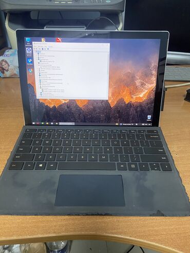 бу ноудбуки: Ультрабук, Microsoft Surface, 4 ГБ ОЭТ, Intel Core i5, 12.3 ", Колдонулган, Татаал эмес тапшырмалар үчүн, эс тутум SSD