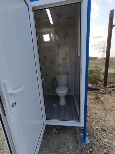 Digər santexnikalar: Portativ sanitar kabinə – tam komplektli unitazlı modul — 4