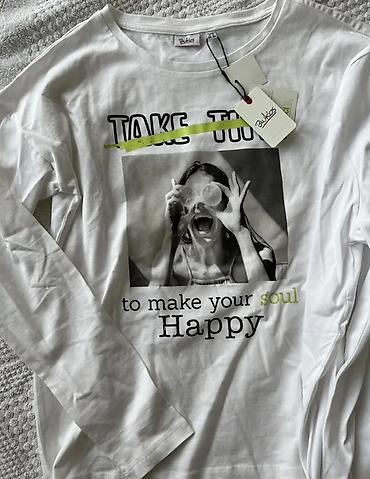 Лонгсливы: Лонгслив, цвет - Белый — 2