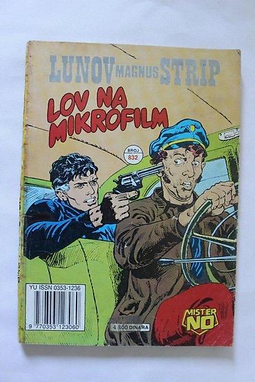 autima: LUNOV MAGNUS STRIP 832, LMS 832, MISTER NO, LOV NA MIKROFILM | Lunov — 2