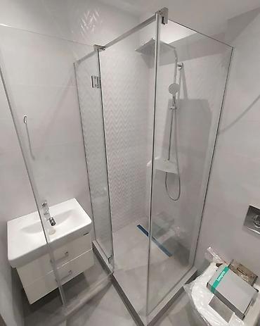 Душевые перегородки и ограждения: Душевые кабины в Бишкеке душевая перегородка стеклянные — 29