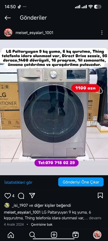 Paltaryuyan maşınlar: Paltaryuyan maşın 6 kq -da lalafo.az — 28 Paltaryuyan maşınlar: Paltaryuyan maşın 6 kq — 28