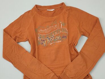 pomarańczowa bluzka: Sweatshirt, 14 years, 158-164 cm, condition - Satisfying