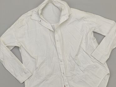 białe bluzki z żabotem: Koszula Damska, SinSay, S, stan - Dobry