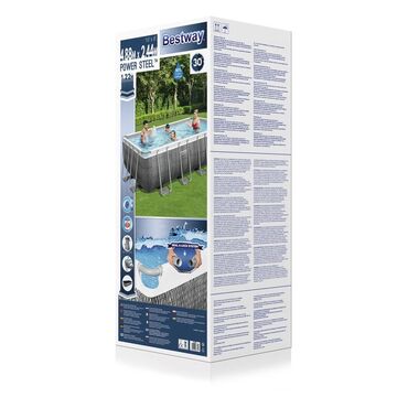 Бочки: TƏCİLİ SATILIR! Bestway Hovuz 4.88mx2.44mx1.22m *Heç bir problemi