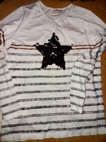 benetton majice za devojcice: Okrugli izrez, Dug rukav, 134-140