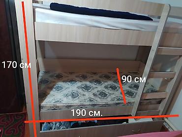 Двуспальные кровати: Двухъярусный кровать для детей, нижнюю часть можно использовать как — 5