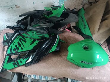 шлем мотоцикл: Пластик Kawasaki, Новый