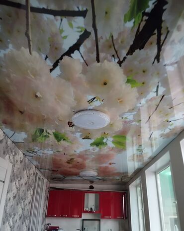 Натяжной потолок: Натяжной потолок Глянцевое, Матовое, 3D потолки Монтаж, Бесплатная консультация, Демонтаж at lalafo.kg — 6 Натяжной потолок: Натяжной потолок Глянцевое, Матовое, 3D потолки Монтаж, Бесплатная консультация, Демонтаж — 6