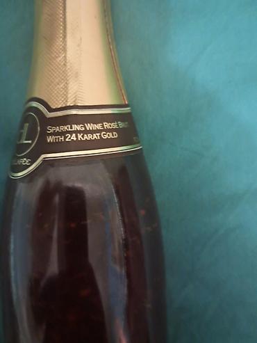 bildirçin əti satışı: Məhsul: DeLafée of Switzerland – Musseux Rosé Brut 24 karat qızıl — 8