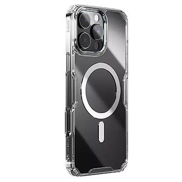 Maske i futrole za telefone: Maska Nillkin Nature Pro Magnetic za iPhone 16 Pro 6.3 transparent — 3