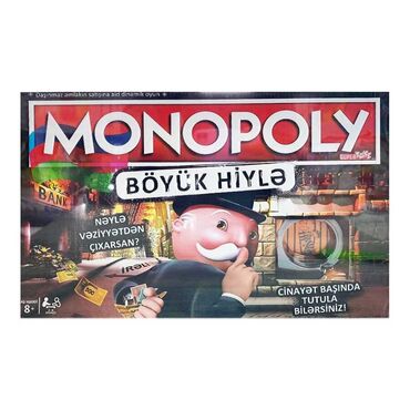 qarabağın oyununa bilet: Monopoly Böyük Hiylə - Masaüstü Oyunu (Azərbaycan Dilində)