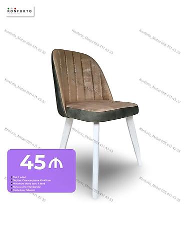 Məhsul: Yumşaq oturacaqlı stul - Qiymət: 45 ₼ (1 ədəd) - Ölçülər