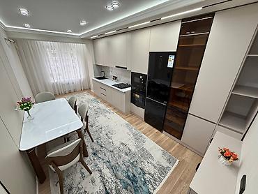 Продажа квартир: 2 комнаты, 72 м², Аламедин-1 мкр Элитка, 7 этаж, Свежий ремонт — 7