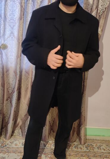 Pencəklər: Palto, H&M, L, rəng - Qara