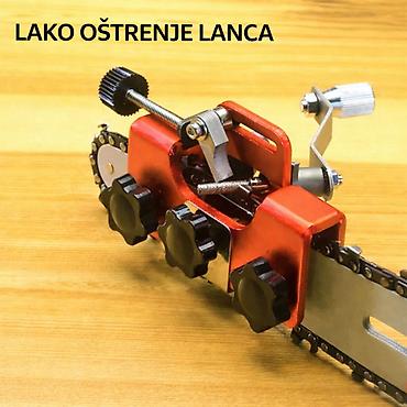 Ostali ručni alati: Nov ručni oštrač za lančane testere. U kompletu ima tri dijamantska — 4