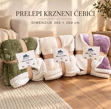 prodaja polovnih stvari za kucu: Ušuškajte se u mekoću i toplinu! ✨ Krzneno ćebence od izuzetno mekanog — 10