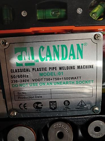 santexnik utu: Candan Classical Plastic Pipe Welding Machine – Model 01 — 2
