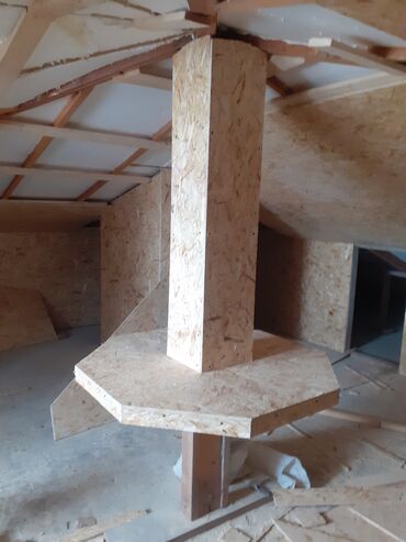 Tikinti işləri: Taxta daxili işlər və dülgər xidmətləri - Mansard və çardaq — 27