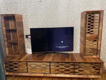 alcipan tv stand: Endirim edildi Tv stend 480 azn. Tv divara vurulacaq. Zalimiz boyuk