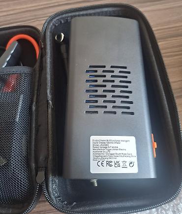 electro moto: Çoxfunksiyalı Ağıllı Rəqəmsal Ekranlı Elektrik Nasos + Start kabelləri — 3