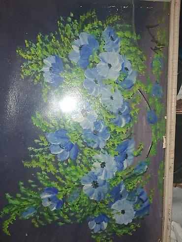 Slike i ramovi: Zbirka zidnih umetničkih radova – 4 kom - Ručno rađen goblen u — 2