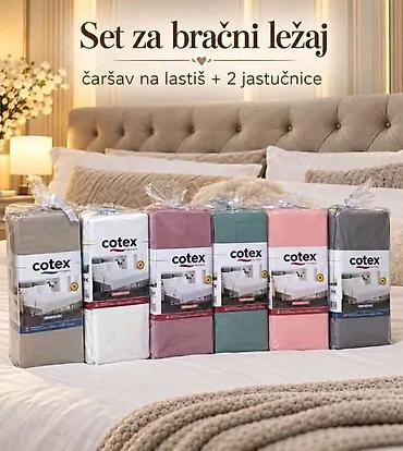 Extra gusti čaršavi za bračni ležaj + 2 jastučnice Tegle se i na lalafo.rs Extra gusti čaršavi za bračni ležaj + 2 jastučnice Tegle se i