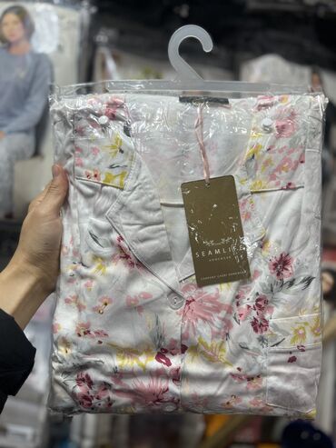 Пижамы: Пижамы в клетку Пижама женская рынок Орто-Сай «Оберон» 1️⃣📍7 ряд 122 — 8