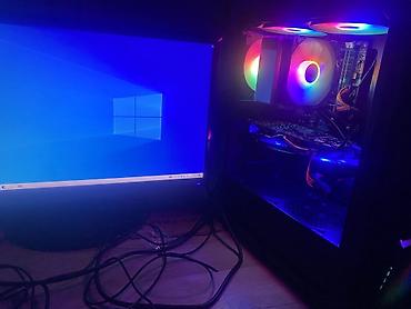 игровой пк комплект: Компьютер, ядер - 8, ОЗУ 16 ГБ, Игровой, Новый, Intel Core i7, AMD Radeon RX 580, SSD — 8