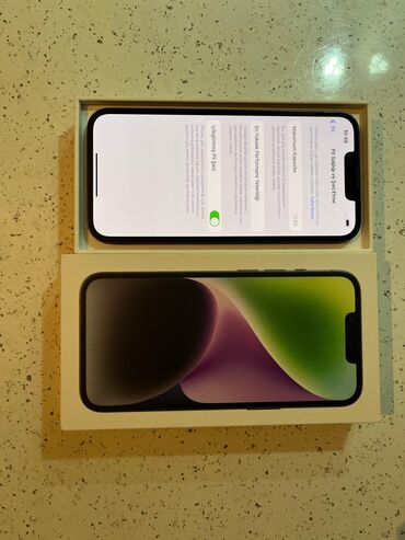 Apple iPhone: IPhone 14, 128 GB, Qara, Face ID