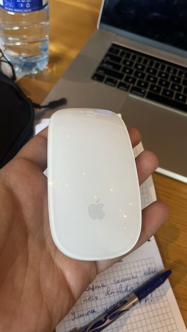 Kompüter, noutbuk və planşetlər: Magic mouse 2 Az işlənilib, qutusu var, hər bir şeyi içindədir