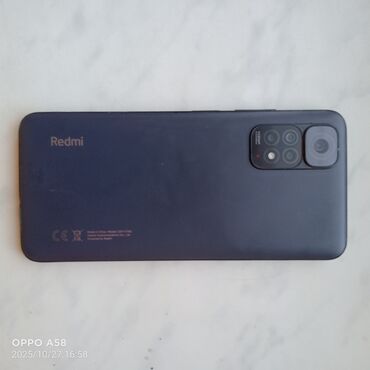 kiçik ölçülü kondisioner: Redmi Note 11S, 64 ГБ, цвет - Черный, Отпечаток пальца, Face ID