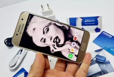Samsung: Samsung Galaxy A3, Б/у, 128 ГБ, цвет - Золотой, 2 SIM — 10