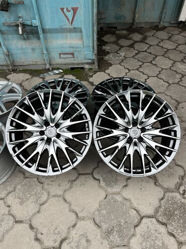 Диски: Литые Диски R 20 Work, Комплект, отверстий - 5, Б/у — 8