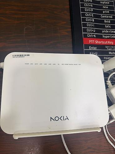 komp: Nokia G-1425G-B modemi satilir, az iwlenilib, hech bir problemi — 2