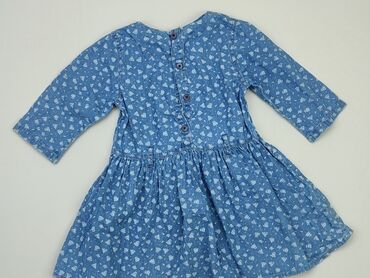 błękitna sukienka elegancka: Sukienka, 3-4 lat, 98-104 cm, stan - Bardzo dobry