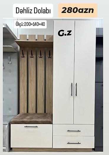 cardin: *Dəhliz Dolabı 280Azn* ✔️Material Rusiya İstehsalı Laminat 18/lik — 1