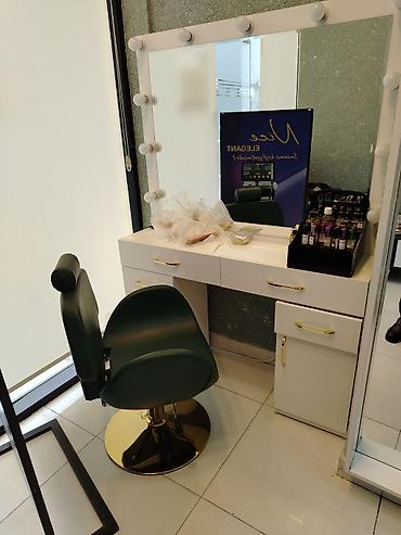 Salon, tibbi mebel: Gözəllik salonu üçün tam komplekt iş guşəsi hazir biznes kimi satilir — 1
