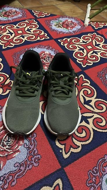 мужские кроссовки: Кроссовки Puma, мужские. Размер 39/40 - Цвет: хаки/оливковый с — 1