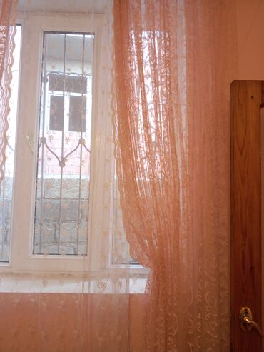 Pərdə və tüllər: İşlənmiş, Pərdə, rəng - Çəhrayı — 6