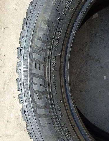 Шины: Шины 215 / 55 / R 17, Зима, Б/у, 1 шт, Легковые, Германия, Michelin — 5
