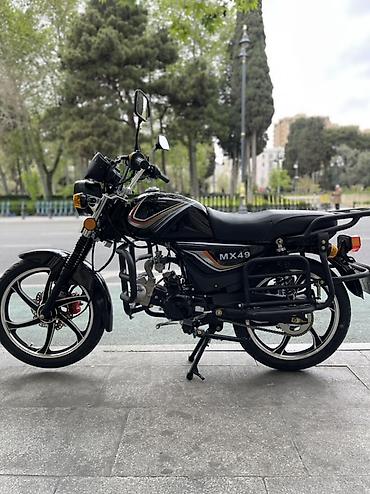 Motosikletlər: - MX49, 50 sm3, 9 km — 2